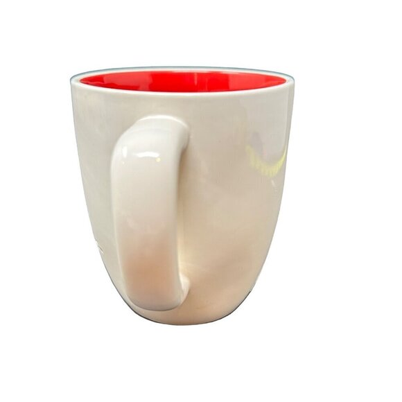 Rae Dunn Merry Gnomas Mug Dog Christmas Holiday Large Coffee Cup Ceramic Magenta - Picture 6 of 9